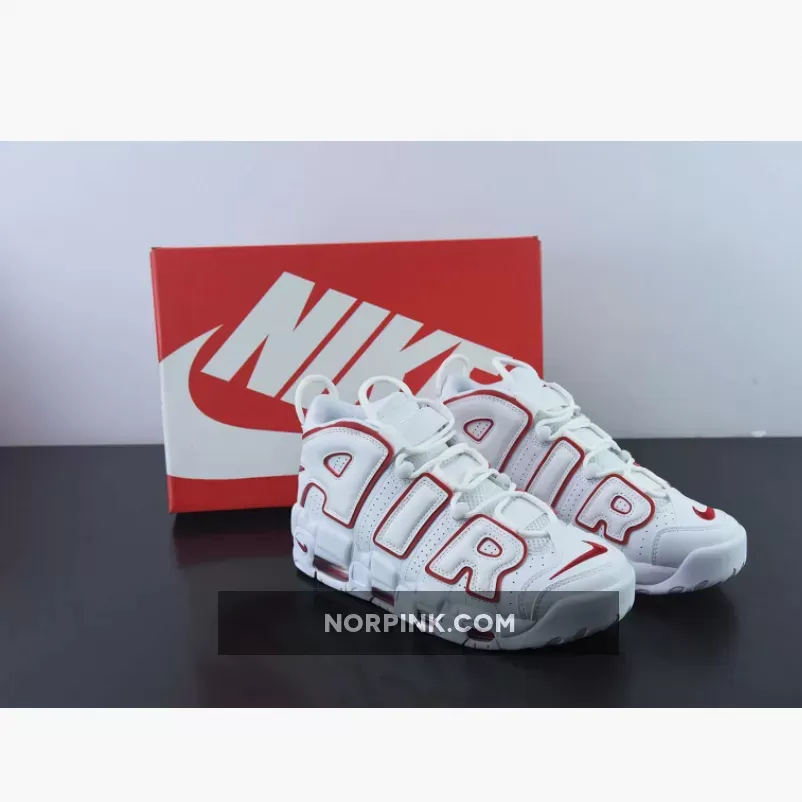 Nike Air Uptempo White Red Nike Air More Uptempo "Love" White Red Pink