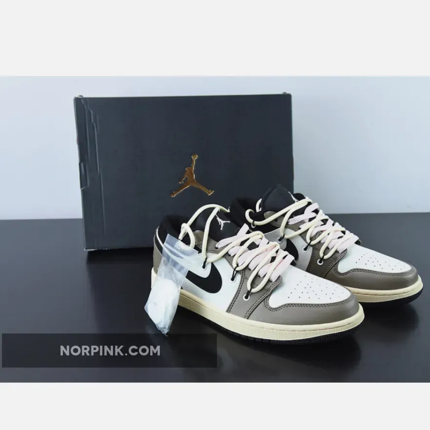 Air Jordan 1 Low Brown Mocha White / air jordan low brown