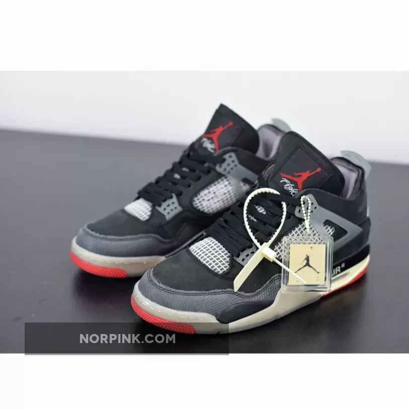 bred jordan 4 off white