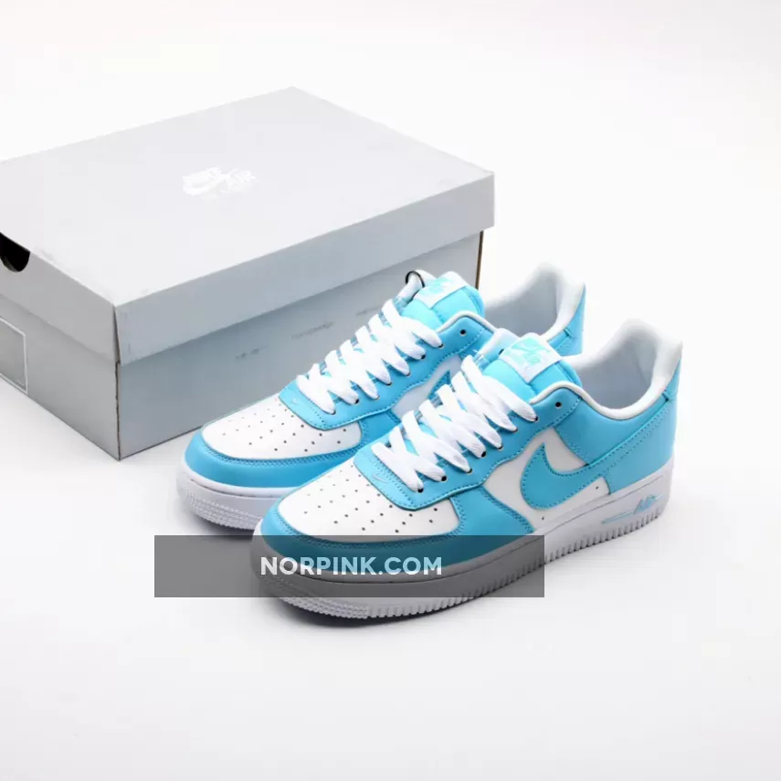 Nike Air Force 1 Low Blue Gale/White AQ4134-400