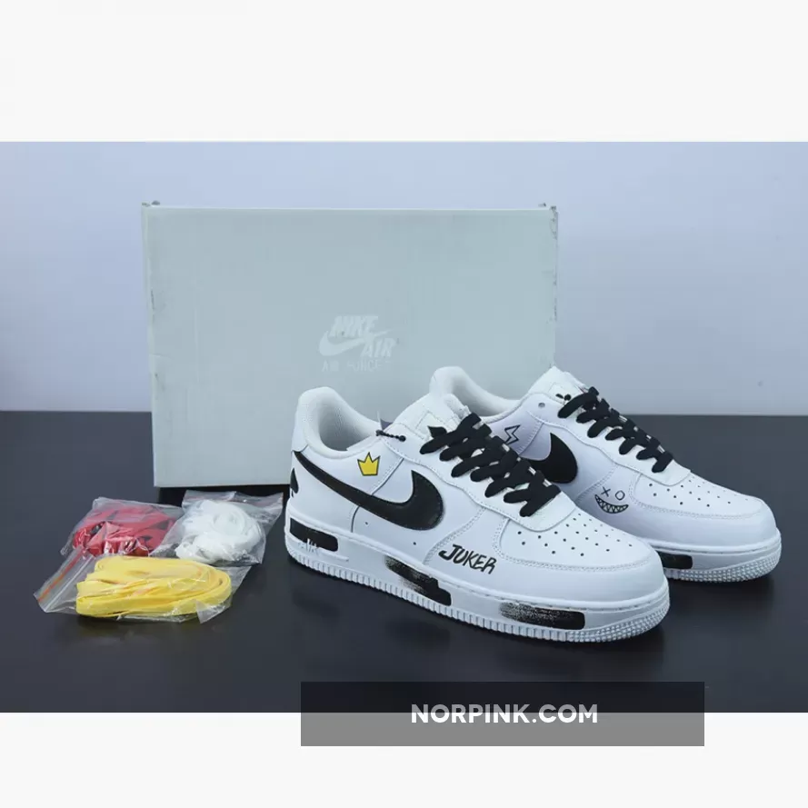 PEACEMINUSONE x Nike Air Force 1 Paranoise White Black 1675864663