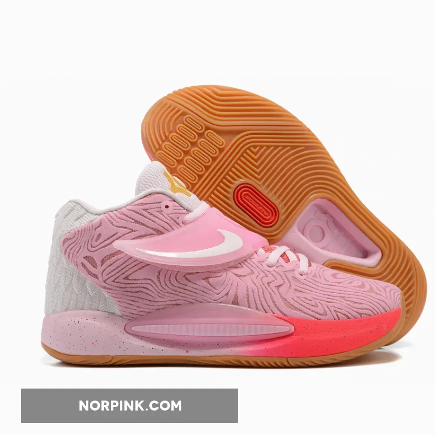 Women Nike KD 14 Aunt Pearl Pink DC9379-600 kd 14 orange