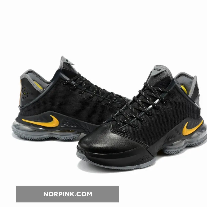 Nike LeBron 19 Low 'Witness' Black Yellow - Lebron 19 Witness 1675864544