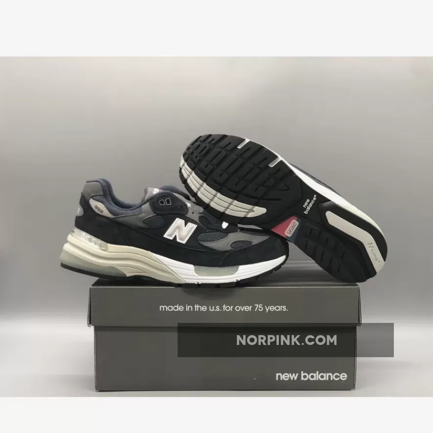 New Balance 992 Navy Grey M992GG