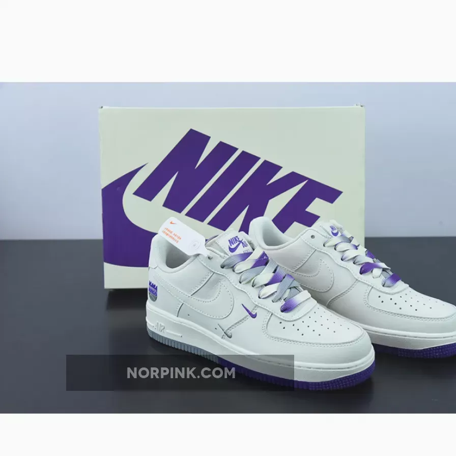 Nike Air Force 1 'Kings' White Purple 1675864761 Discount