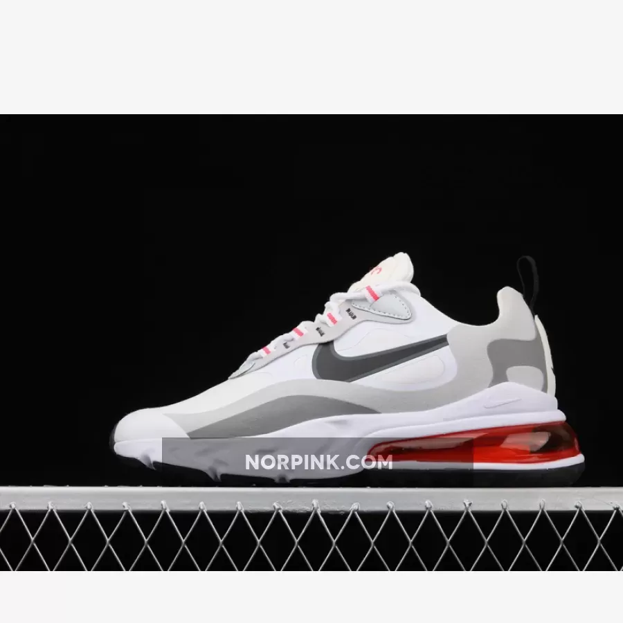 Nike Air Max 270 React White Flash Crimson CT1280-100