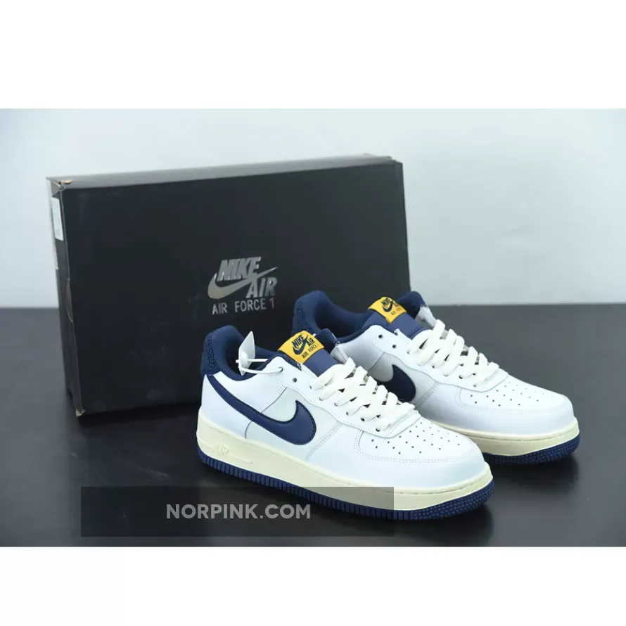 Nike Air Force 1 '07 LV8 'Michigan' White/Midnight Navy-Sail / midnight blue air force 1