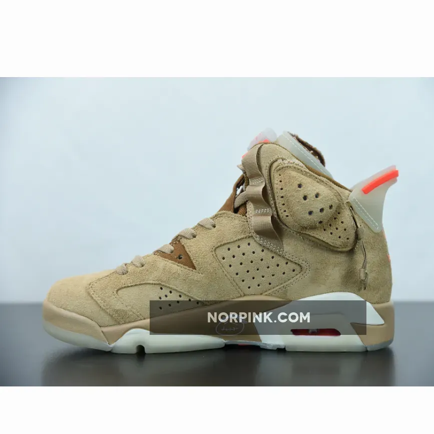 Travis Scott x Air Jordan 6 British Khaki/Sail/Bright Crimson | jordan 6 crimson Travis Scott x Air Jordan 6 British Khaki/Sail/Bright Crimson | jordan 6 crimson
