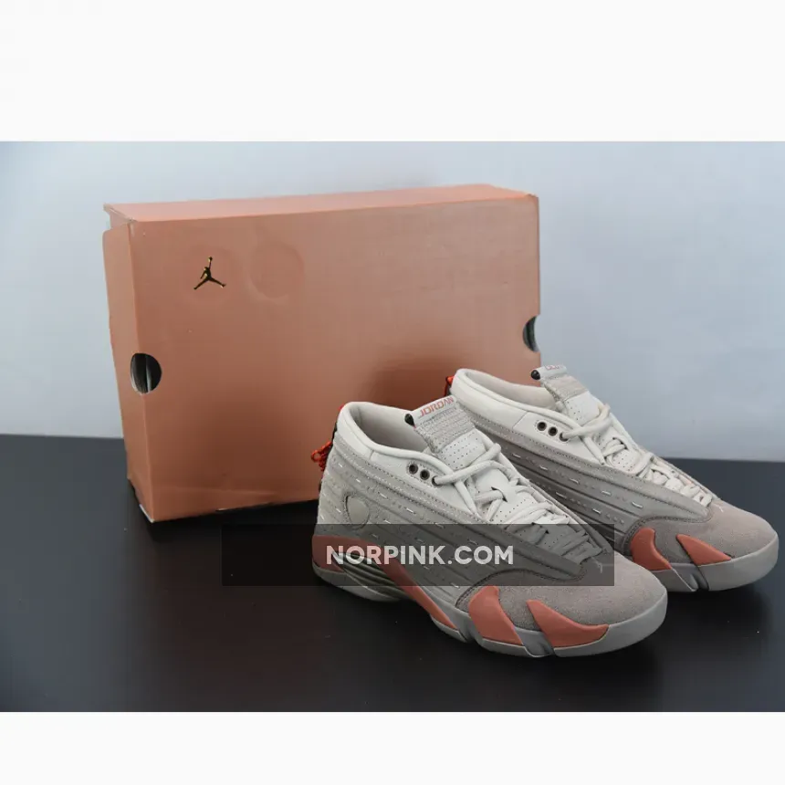 Jordan 14 Retro Low CLOT Terra Blush | clot jordan 14
