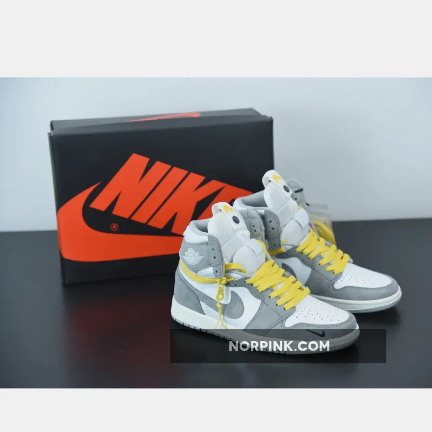 Air Jordan 1 High Switch 'Light Smoke Grey' CW6576-100 air jordan high switch