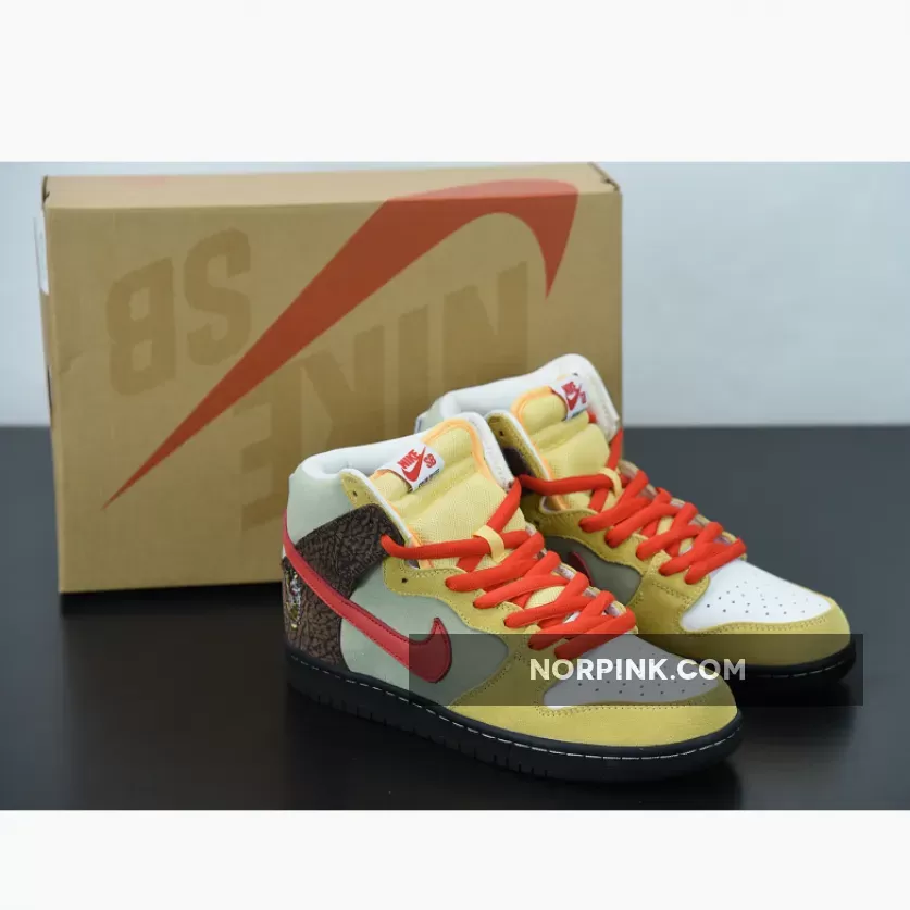 Color Skates x Nike SB Dunk High Kebab and Destroy