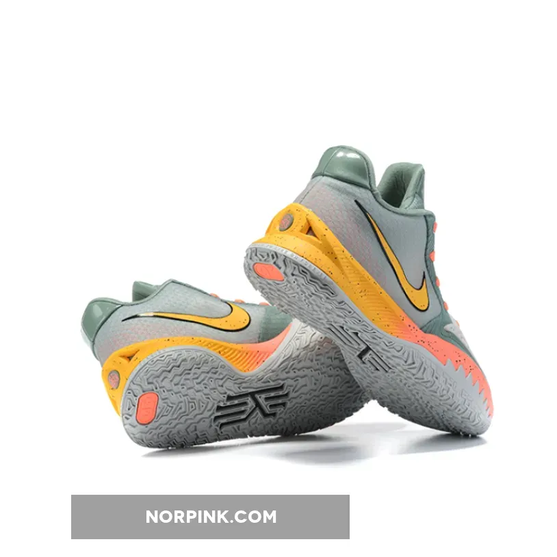 Kyrie Low 4 Green Orange / Nike Kyrie Low 4 'Sunrise' Dutch Green/Bright Mango/Laser Orange CW3985-301