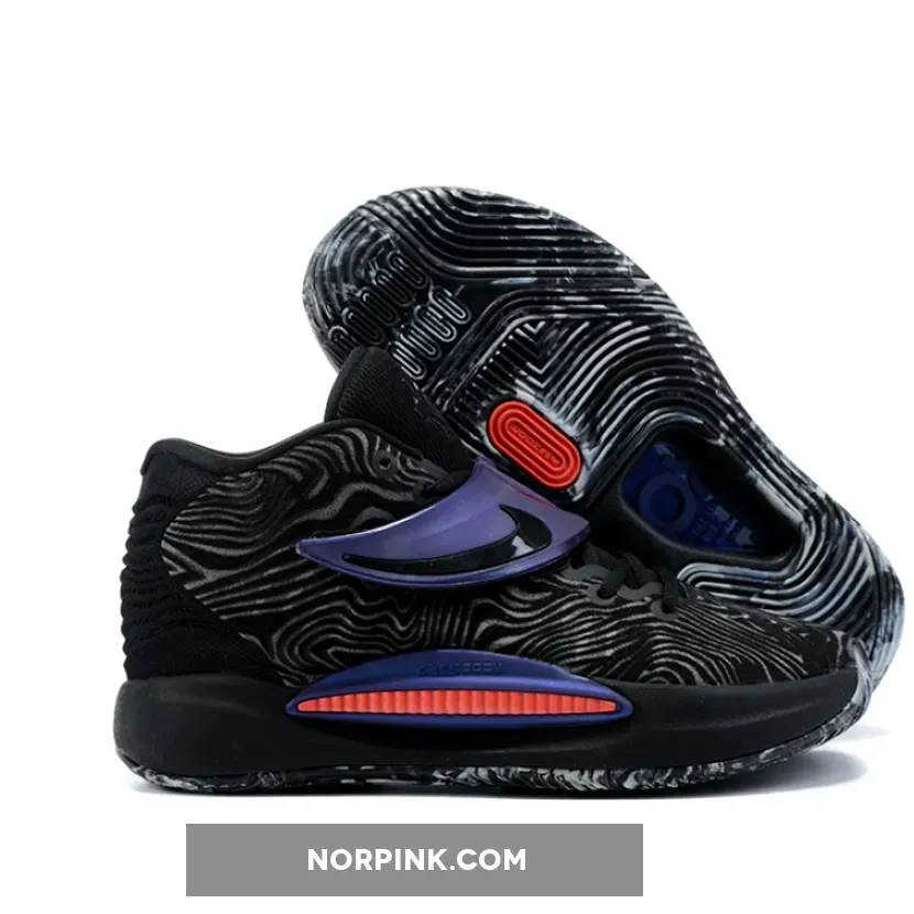 Nike KD 14 Black Blue DC9380-001