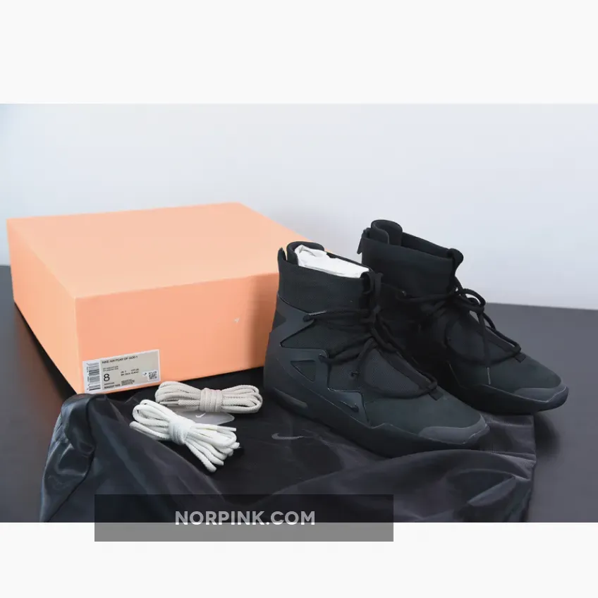 Nike Air Fear of God 1 "Triple Black" AR4237-005