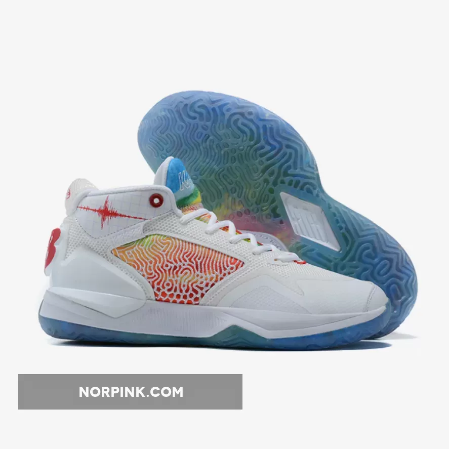 New Balance KAWHI 'Seismic Moment' White/Team Red/Ice Blue - new balance ice