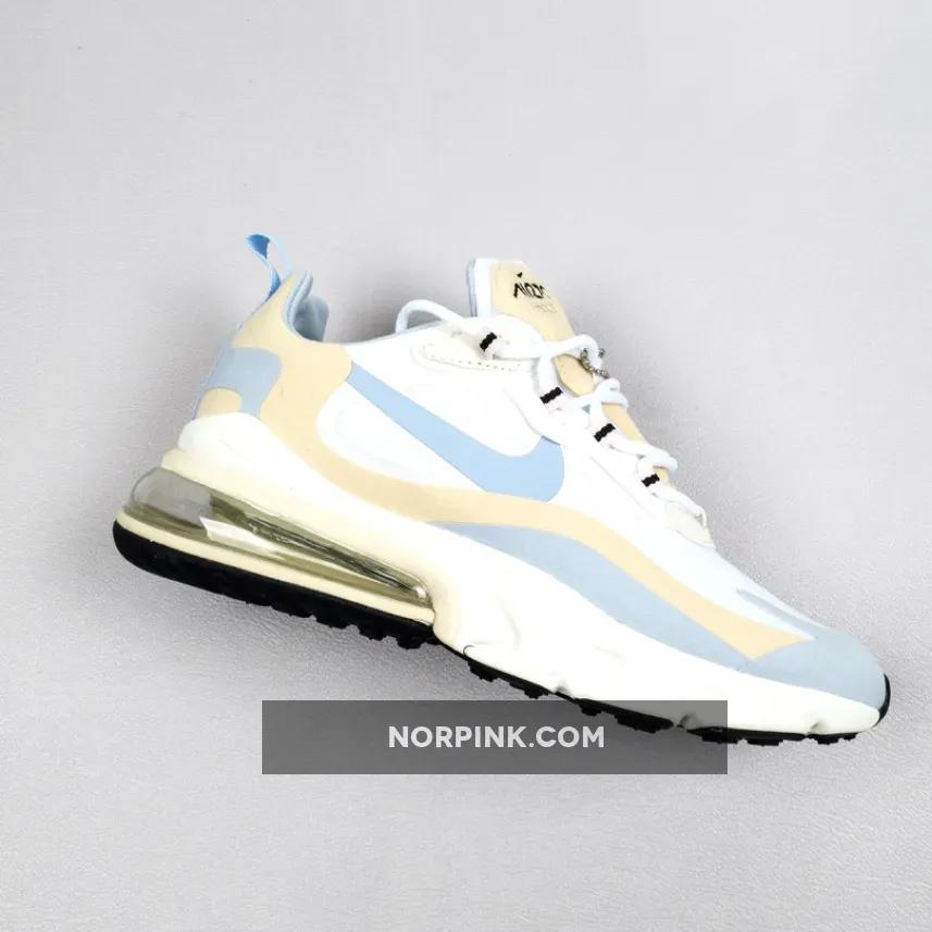 Saldi Nike Air Max 270 React Fossil Ghost White Sail Donna | AIR MAX FOSSIL CT1287-100