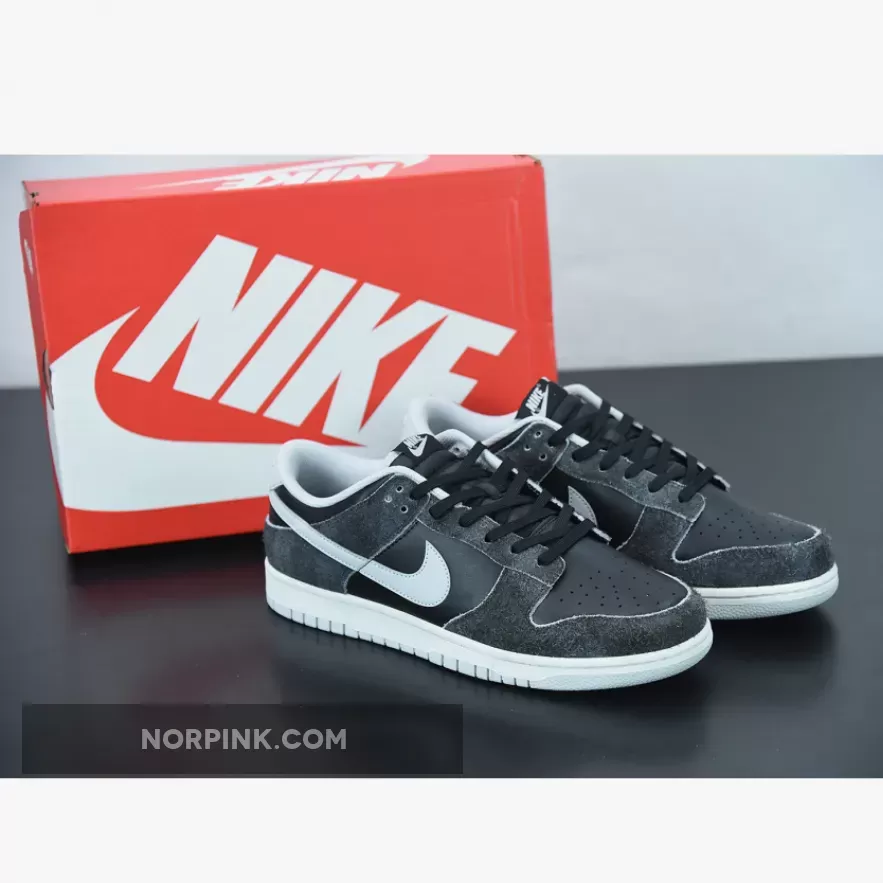 Nike Dunk Low Black/Pure Platinum/Anthracite / zebra shoes nike