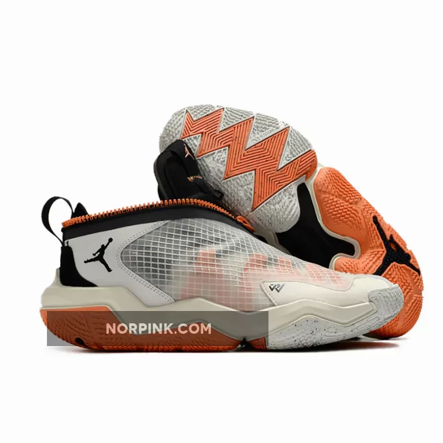 Jordan Why Not .6 Phantom/Black-Rattan-Pale Ivory-Orange Trance / jordan why not zer0