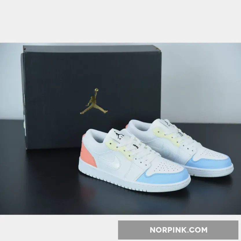 Air Jordan 1 Low ‘To My First Coach’ Sail/White-Zitron DJ6909-100