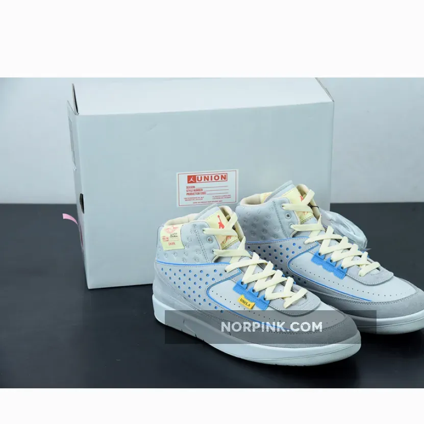 Union x Air Jordan 2 Retro SP Grey Fog / Jordan 2 Unions DN3802-001