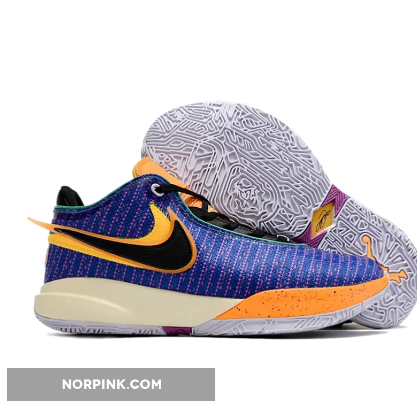 Nike LeBron 20 Racer Blue/Black-Vivid Purple | LEBRON 20 BLUE DQ8651-401