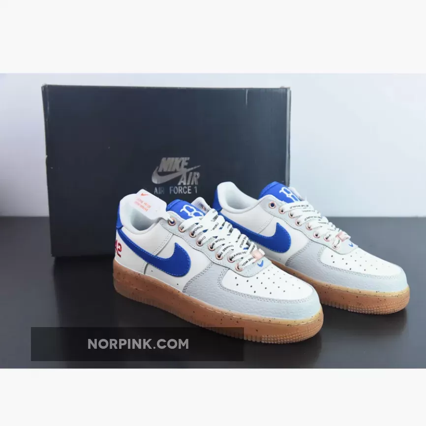 Nike Air Force 1 Low "Jackie Robinson" Sail/Racer Blue