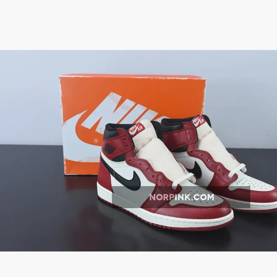 Air Jordan 1 High OG "Reimagined" Varsity Red/Black-Sail DZ5485-612