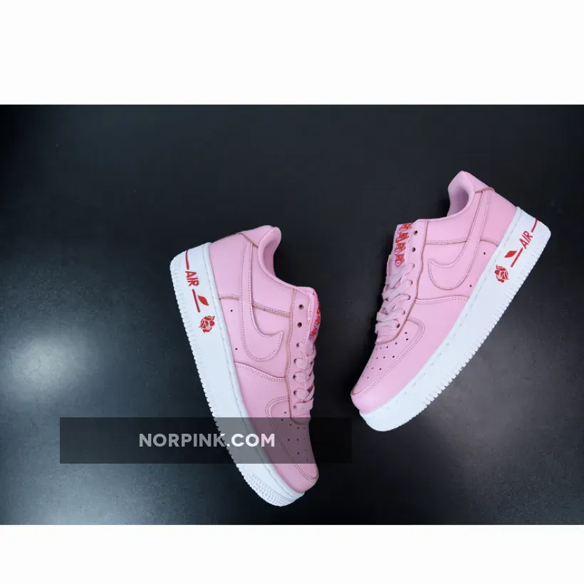Air Force 1 Pink And Green Nike Air Force 1 Low 'Rose' Pink Foam/White-Red-Pine Green CU6312-600
