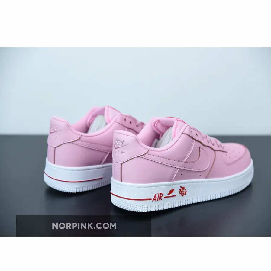Air Force 1 Pink And Green Nike Air Force 1 Low 'Rose' Pink Foam/White-Red-Pine Green CU6312-600