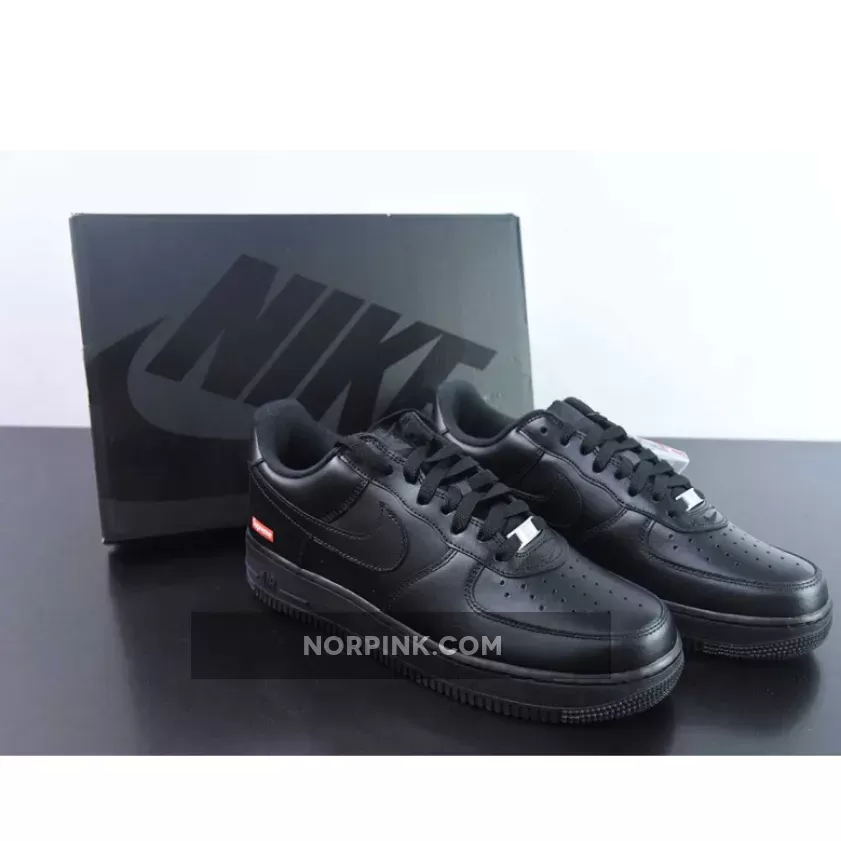 Discount Nike Air Force 1 Low 'Just Do It' Black