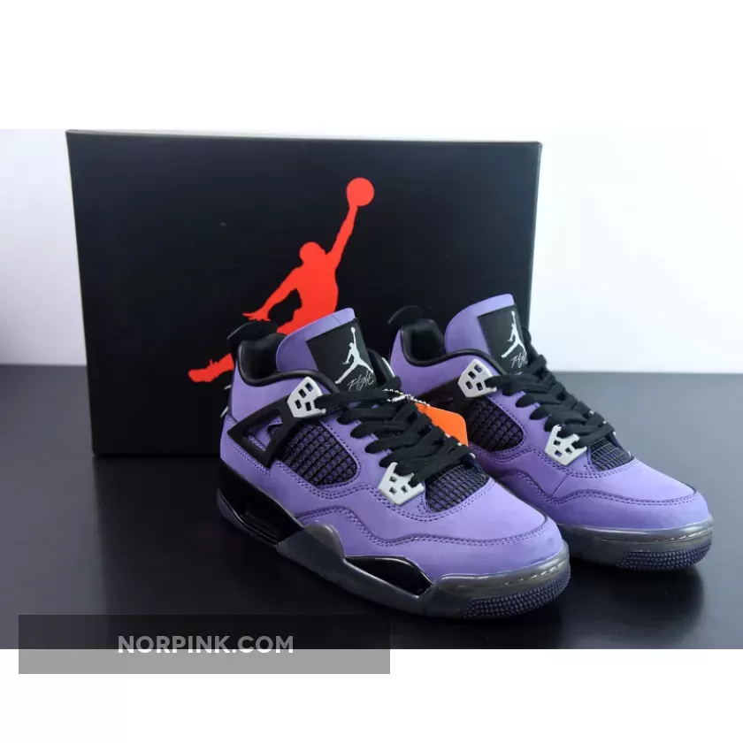 Travis Scott X Air Jordan 4 Purple Dynasty 1675861066 Discount