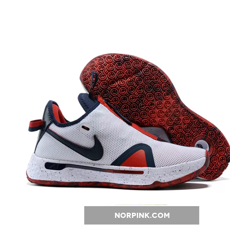 Nike PG 4 'USA' White Navy Red | Pg 4 Red CD5082-101