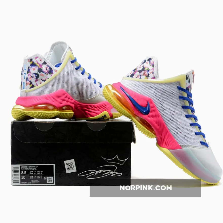 Discount Nike LeBron 19 Low 'Floral' 1675864546