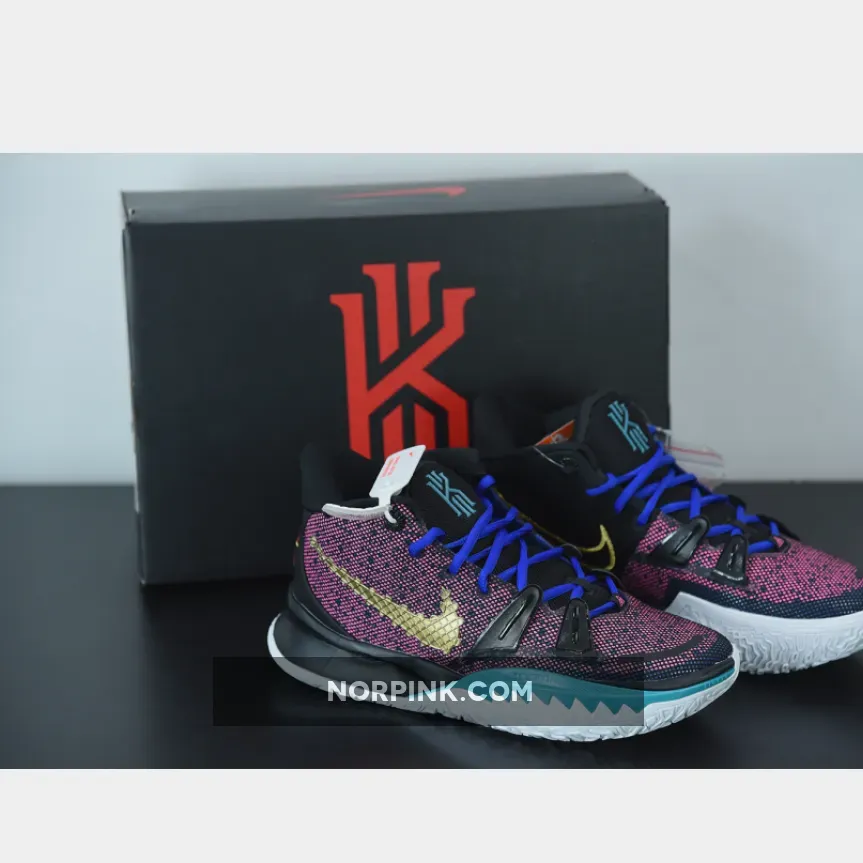 Nike Kyrie 7 'CNY' Black/Spirit Teal/Hyper Pink/Metallic Gold kyrie 7 moms