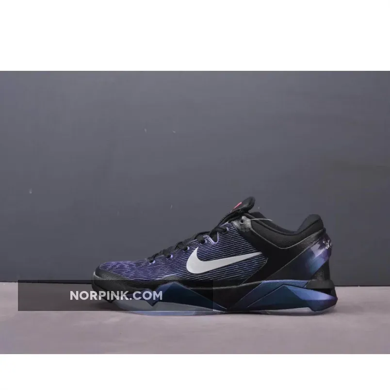 Nike Zoom Kobe 7 ‘Invisibility Cloak’ Black/Court Purple-Turquoise Blue | kobe 7 blue