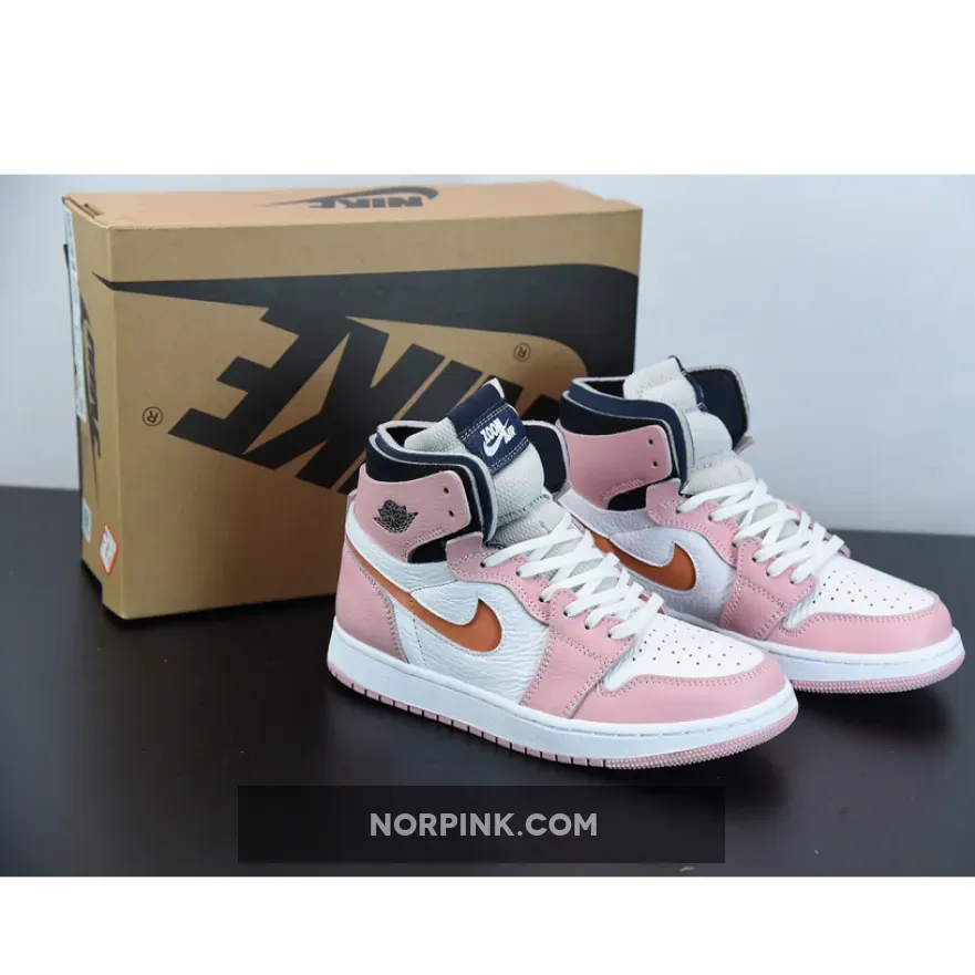 Jordan 1 High Zoom Air CMFT Pink Glaze Cactus Flower (Womens) | flower jordans