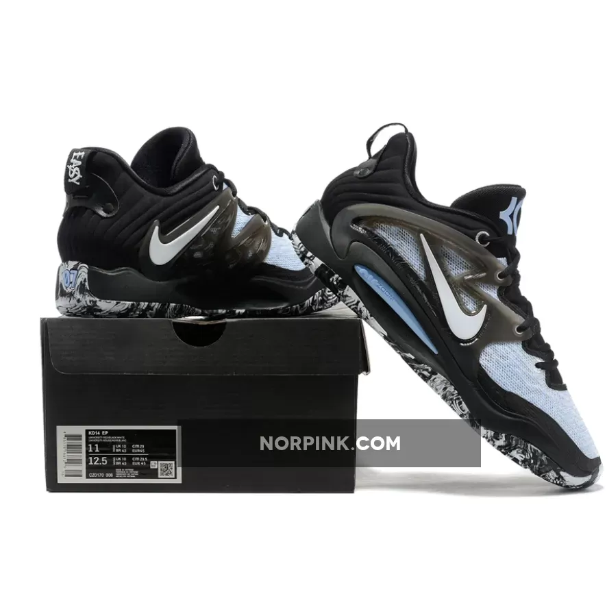 Nike KD 15 Black Light Blue DM1054-101