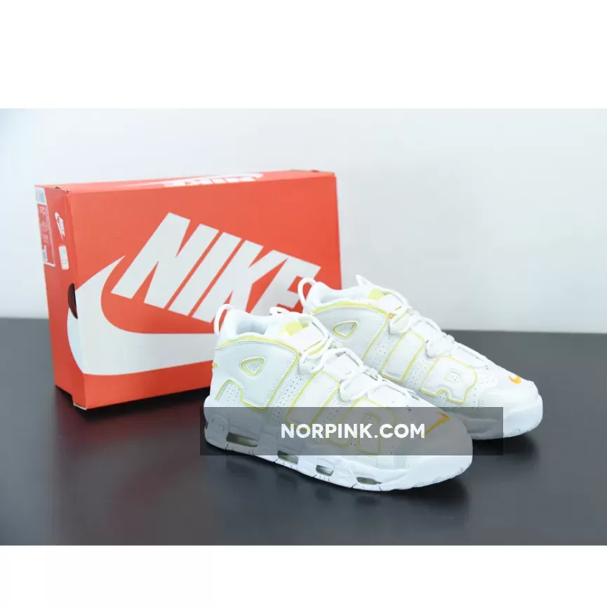 Nike Air More Uptempo TPU White Yellow WMNS DM3035-100