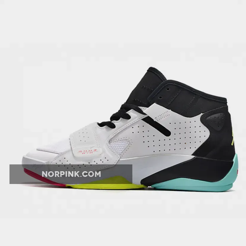 Jordan Zion 2 White Volt Black Jordan Zion 2 White/Volt/Black/Dynamic Turquoise DO9161-107
