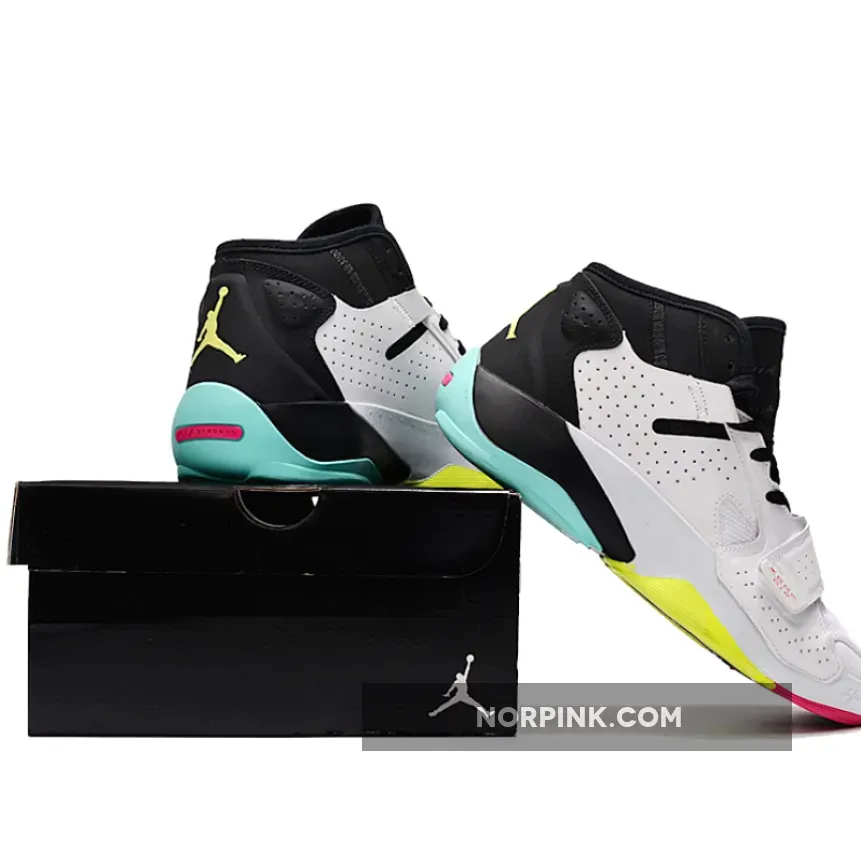 Jordan Zion 2 White Volt Black Jordan Zion 2 White/Volt/Black/Dynamic Turquoise DO9161-107