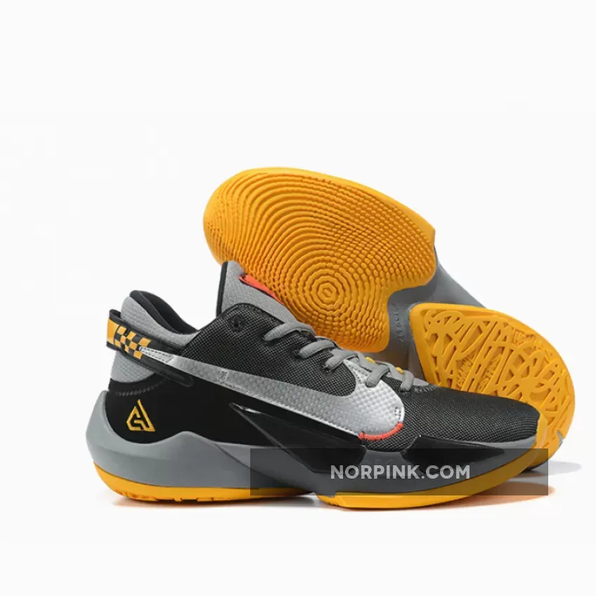 Nike Zoom Freak 2 'Taxi' Black/Metallic Silver CK5825-006 / zoom freak 2 for sale