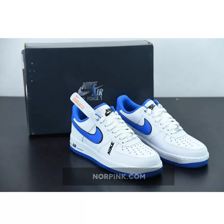 Nike Air Force 1 Low White Royal Blue DC8873-100 - white and royal blue nikes