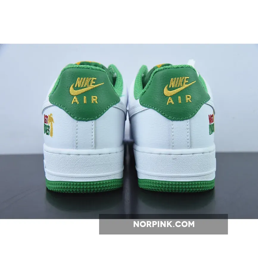 Nike Air Force 1 Low 'West Indies' White Classic Green DX1156-100 / west indies air forces