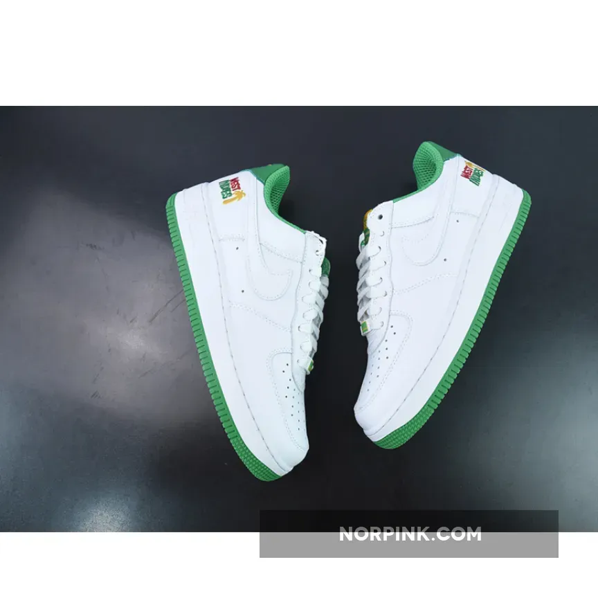 Nike Air Force 1 Low 'West Indies' White Classic Green DX1156-100 / west indies air forces