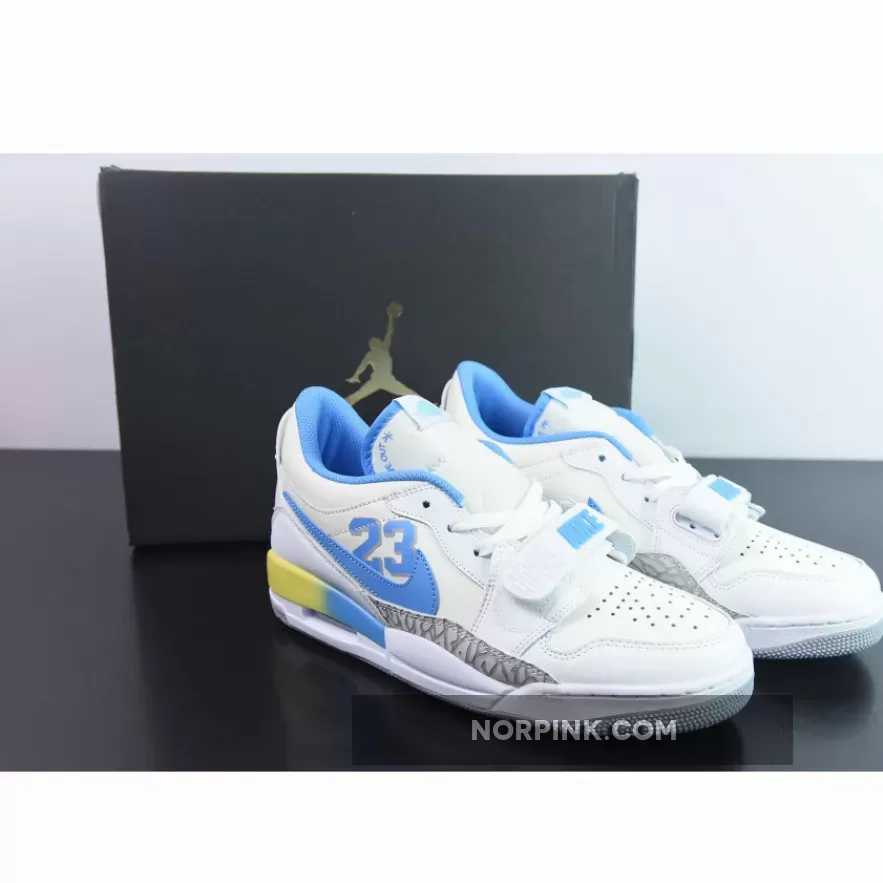 Jordan Legacy 312 Low "23" White University Blue FJ7223-141
