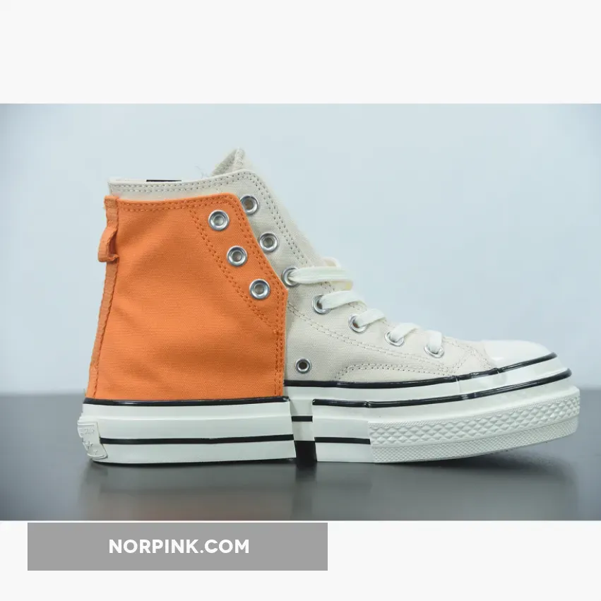 Feng Chen Wang x Converse Chuck 70 High 2-in-1 Orange | orange low top converse Feng Chen Wang x Converse Chuck 70 High 2-in-1 Orange | orange low top converse