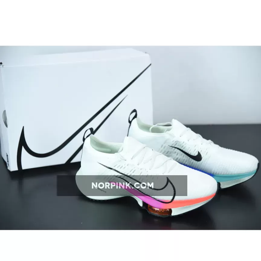 Nike Air Zoom Tempo NEXT% White Violet Crimson Aura CI9923-100 / nike ci9923