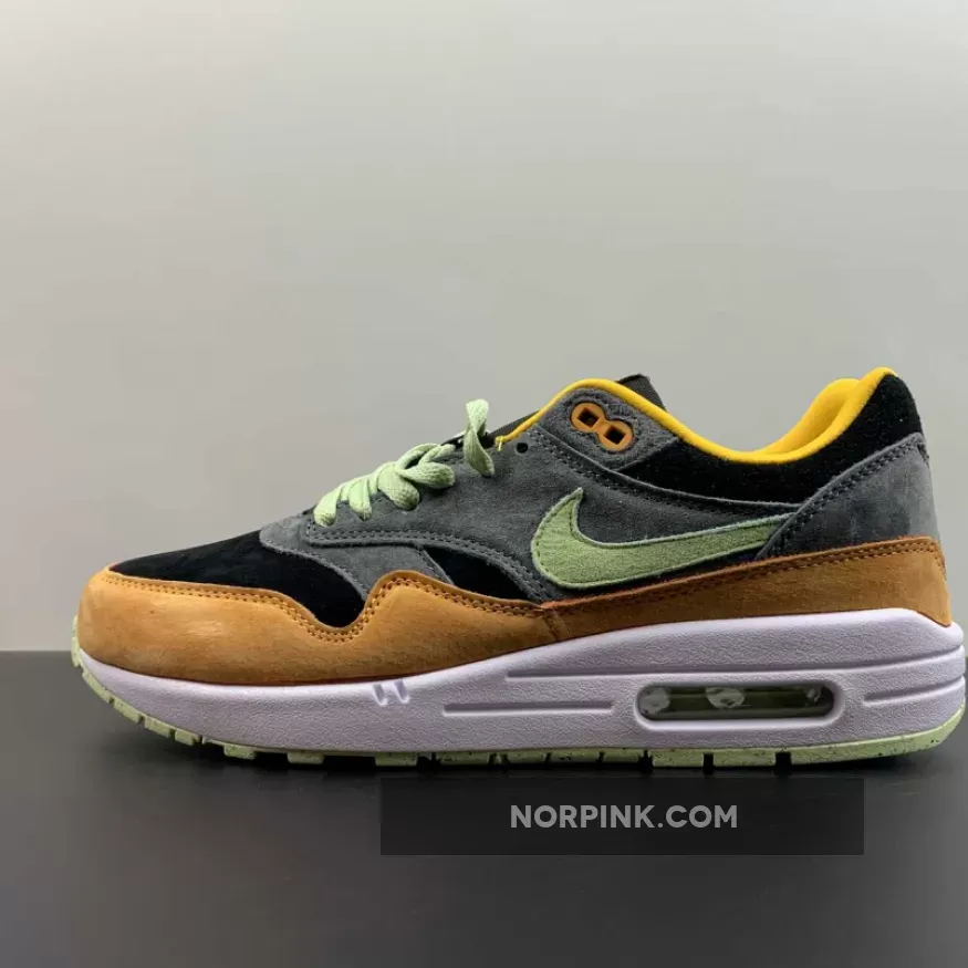 Nike Air Max 1 Ugly Duckling Anthracite/Honeydew-Black-Kumquat