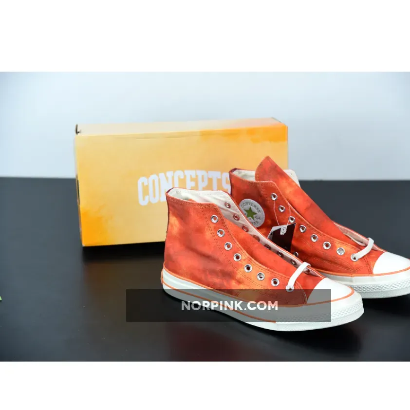 Concepts x Converse Chuck 70 Southern Flame Hi Orange