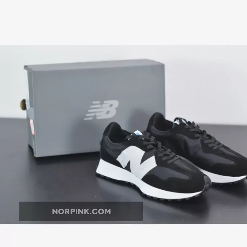New Balance 327 Black White MS327SFC For Sale